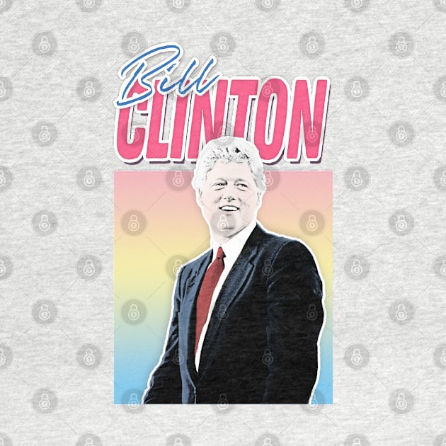 Bill Clinton Graphic Design 90s Style Hipster Statement by DankFutura